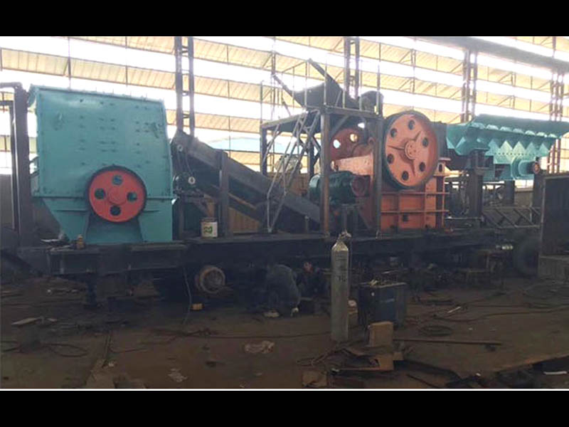 煤礦移動(dòng)破碎站