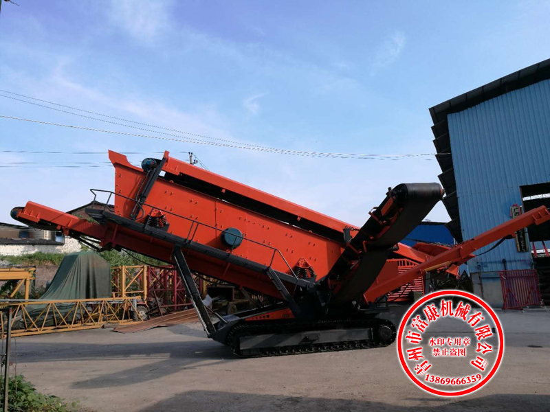 建筑垃圾移動(dòng)破碎站