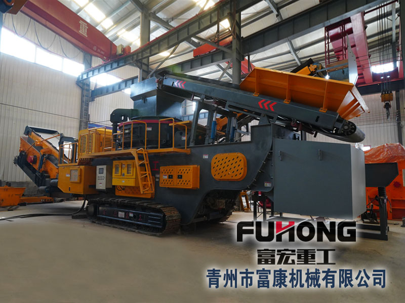 煤矸石移動(dòng)破碎站