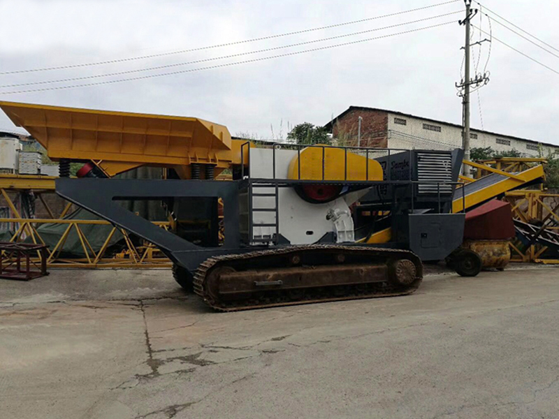 移動(dòng)式建筑垃圾破碎站