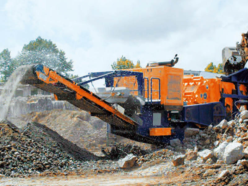 移動建筑垃圾破碎站